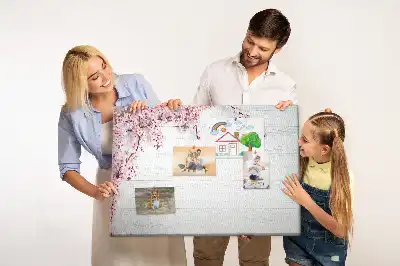 Memobord van kurk Ontwakende natuur flora