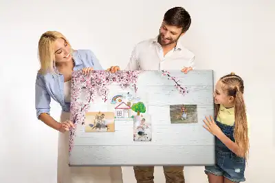 Memobord van kurk Ontwakende natuur flora