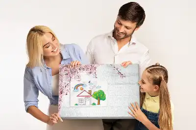 Memobord van kurk Ontwakende natuur flora
