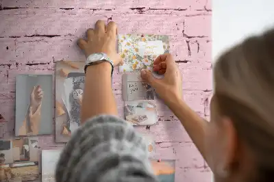 Kurk prikbord Bakstenen muur