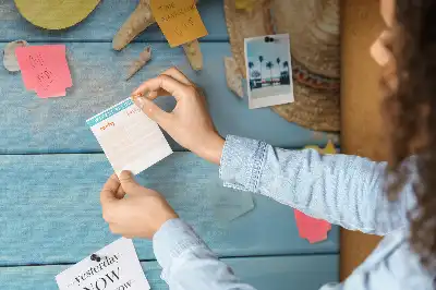 Memobord van kurk Strandaccessoires