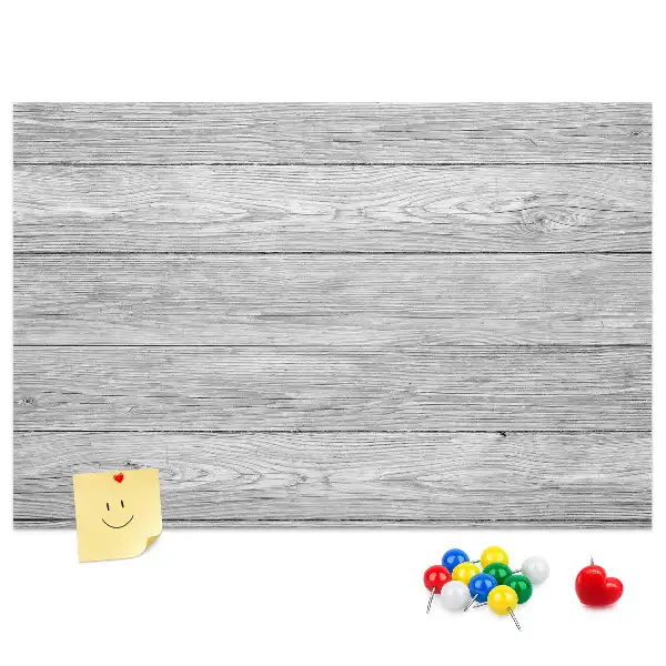 Memobord van kurk Houten panelen