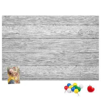 Memobord van kurk Houten panelen