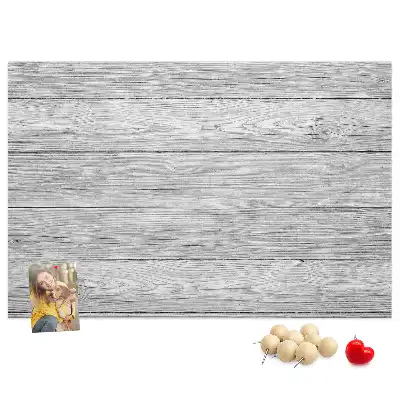 Memobord van kurk Houten panelen