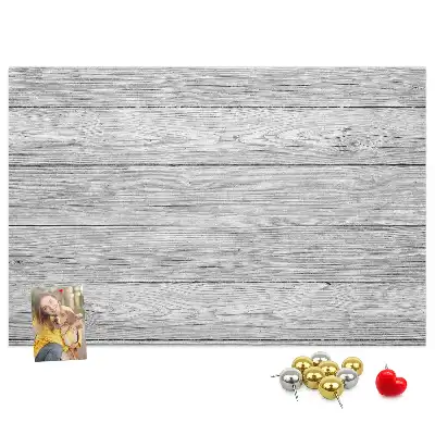Memobord van kurk Houten panelen