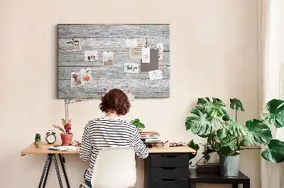 Memobord van kurk Houten panelen
