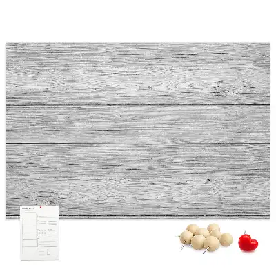 Memobord van kurk Houten panelen