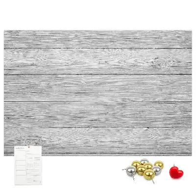 Memobord van kurk Houten panelen