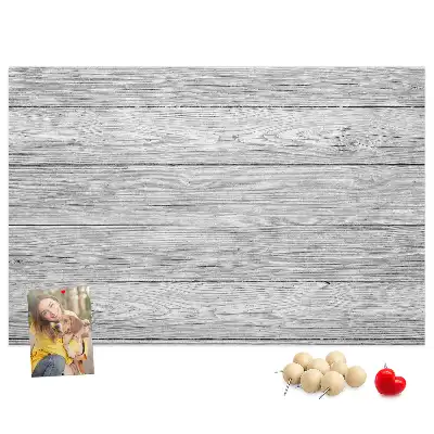 Memobord van kurk Houten panelen