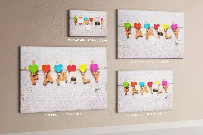 Kurk prikbord Familieopschrift