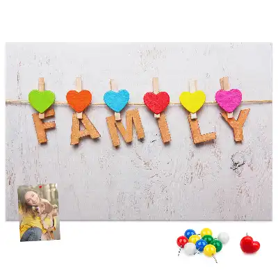 Kurk prikbord Familieopschrift