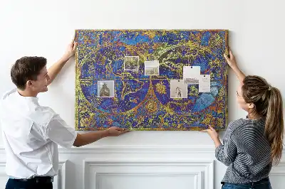 Kurk prikbord Atlaskaart