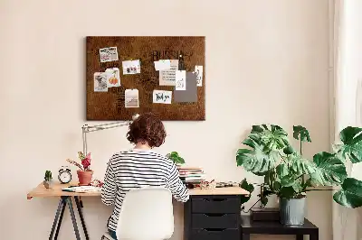 Kurk prikbord Landnamen kaart