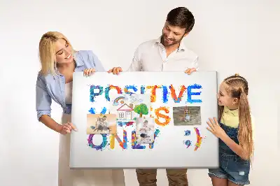 Memobord van kurk Positief citaat
