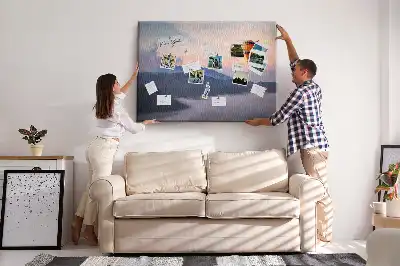 Kurk prikbord Prachtig landschap