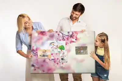 Memobord van kurk Bloemen lente