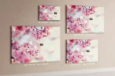 Memobord van kurk Bloemen lente