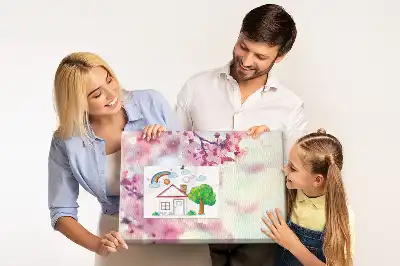 Memobord van kurk Bloemen lente