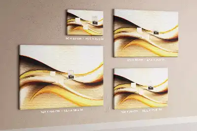 Kurk prikbord Abstractie golf