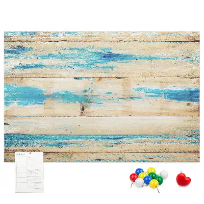 Kurk prikbord Bekrast hout