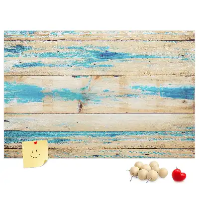 Kurk prikbord Bekrast hout