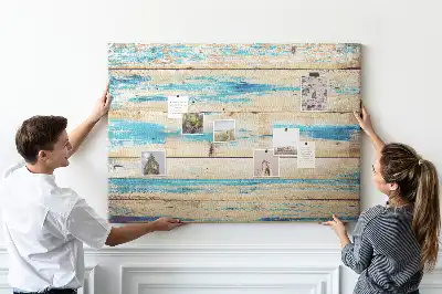 Kurk prikbord Bekrast hout