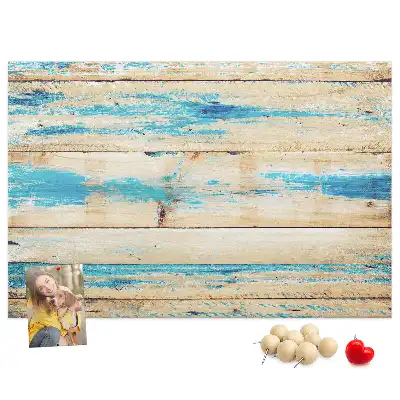 Kurk prikbord Bekrast hout