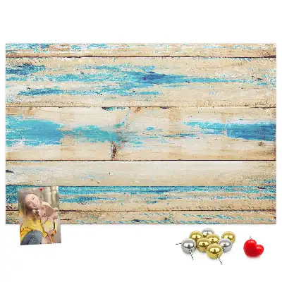 Kurk prikbord Bekrast hout