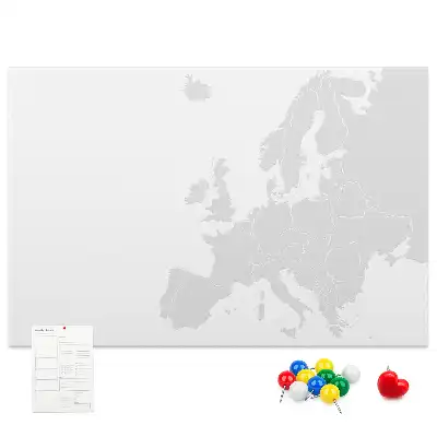 Kurk prikbord Europees continent indeling