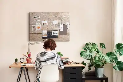 Kurk prikbord Opschrift je kunt het!