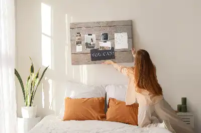 Kurk prikbord Opschrift je kunt het!