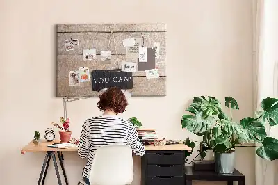 Kurk prikbord Opschrift je kunt het!