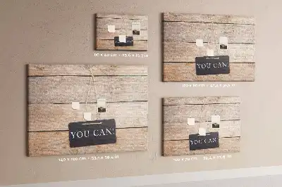 Kurk prikbord Opschrift je kunt het!
