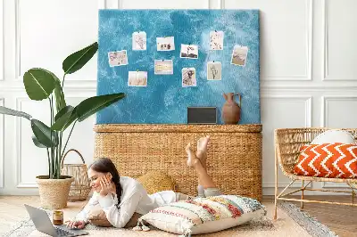 Memobord van kurk Zee water