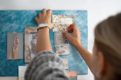 Memobord van kurk Zee water