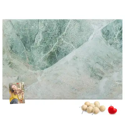 Memobord van kurk Marmeroppervlak