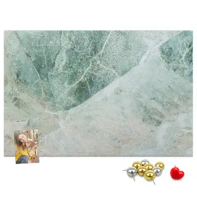 Memobord van kurk Marmeroppervlak