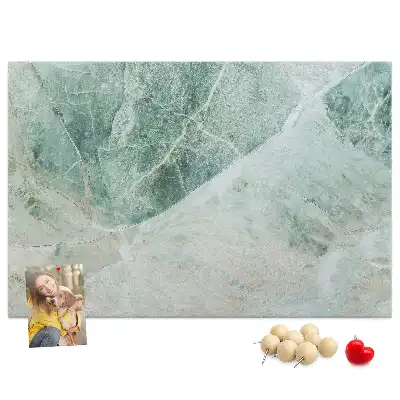 Memobord van kurk Marmeroppervlak