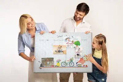 Kurk prikbord Weekkalender voor aan de muur