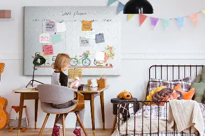Kurk prikbord Weekkalender voor aan de muur
