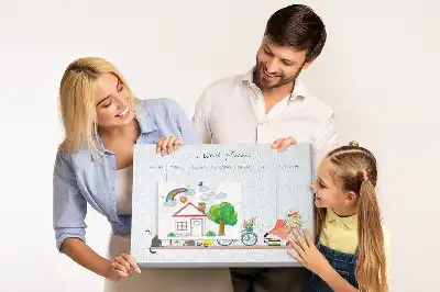 Kurk prikbord Weekkalender voor aan de muur