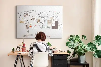Kurk prikbord Reisspreuk van een zwerver