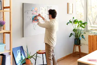 Kurk prikbord Reisspreuk van een zwerver