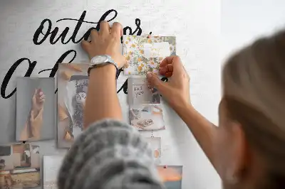 Memobord van kurk Avontuur buitenshuis