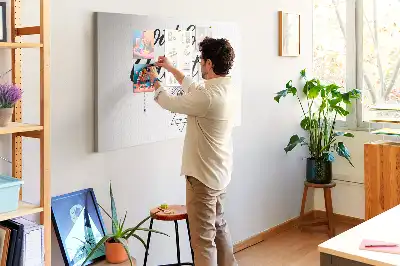 Memobord van kurk Avontuur buitenshuis