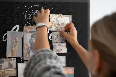 Kurk prikbord Reisspreuk voor aan de muur tekst