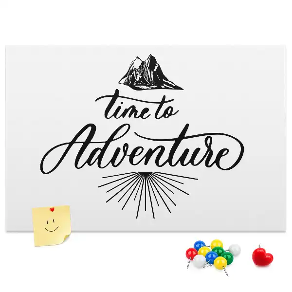Memobord van kurk Inspirerende affirmatie