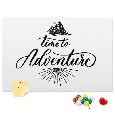 Memobord van kurk Inspirerende affirmatie