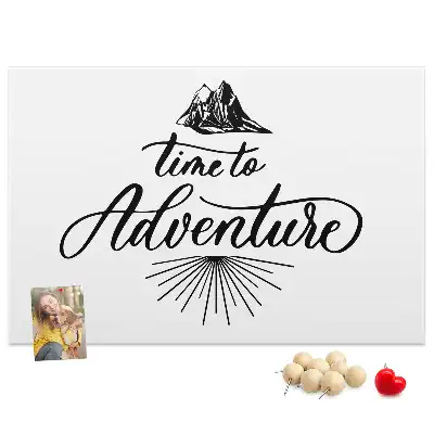 Memobord van kurk Inspirerende affirmatie