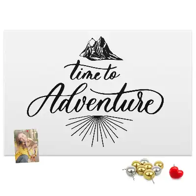 Memobord van kurk Inspirerende affirmatie